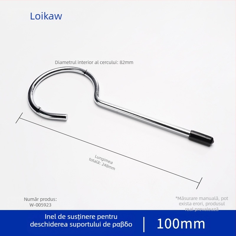 Stativ de laborator din oțel cu inel pentru separatoare și suport pentru tijă de încălzire a borcanelor