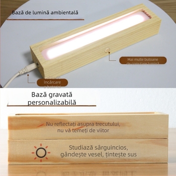 Model acrilic al elementului din tabelul periodic – stil simplu, licență IP, material plastic/rezină