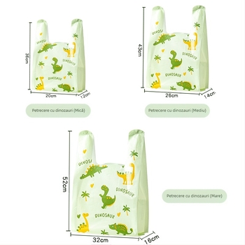 Pungi plastice groase pentru ambalare la livrare, calitate alimentară, de-unică folosință, personalizabile