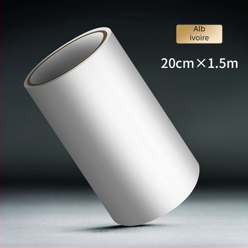 Bandă impermeabilă pentru reparații de scurgeri la țevi PVC, baie și bucătărie, format în spirală stratificat, nucleu din carton, 500% alungire, adeziv puternic rezistent la apă