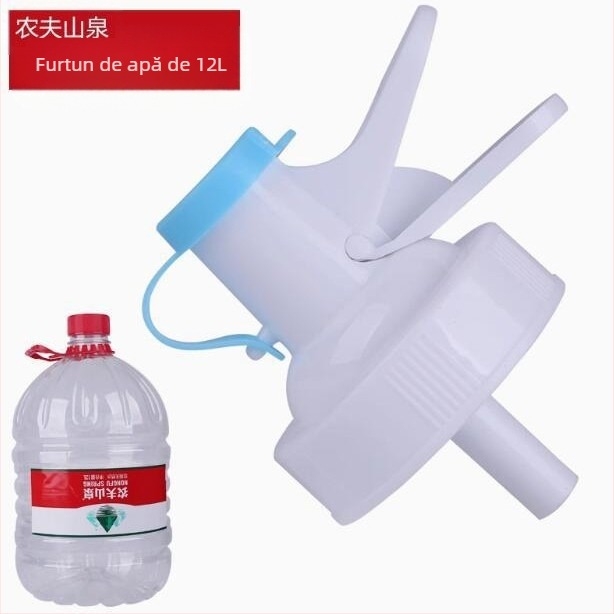 Naju robinet pentru apă îmbuteliată cu dop de praf, plastic alimentar, design modern minimalist