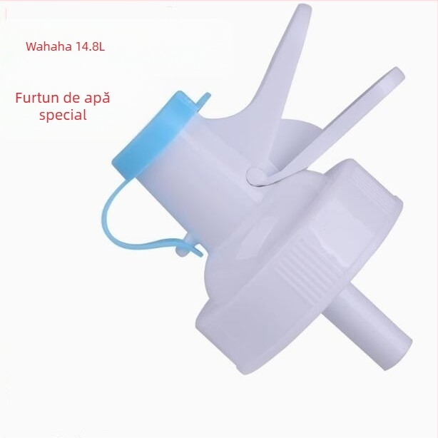 Naju robinet pentru apă îmbuteliată cu dop de praf, plastic alimentar, design modern minimalist