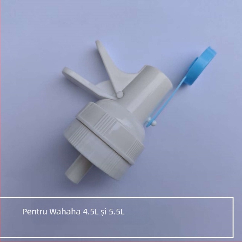 Naju robinet pentru apă îmbuteliată cu dop de praf, plastic alimentar, design modern minimalist