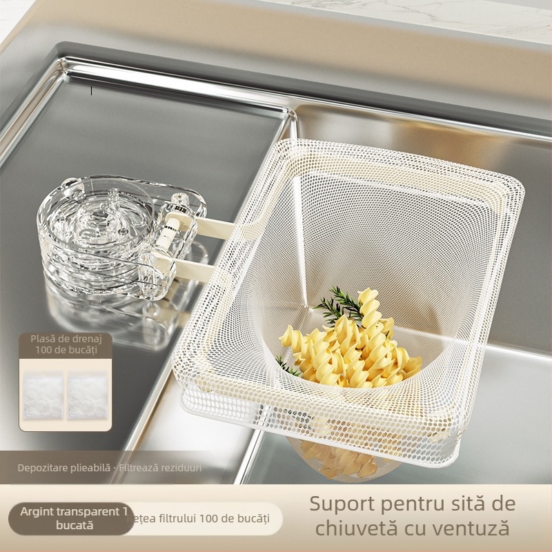 Matsumoto Plasă de filtrare pentru resturi la chiuvetă - Filtru PP, personalizabil cu logo