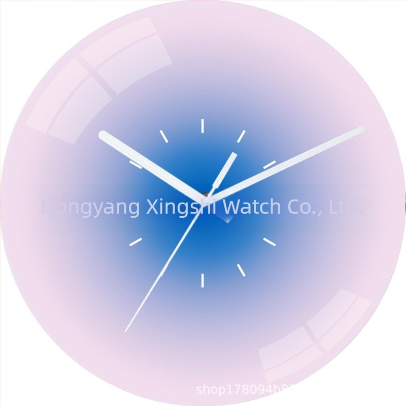 Ceas de perete cu mișcare sweep pe secundă | Star Time model 03, alimentat cu baterie