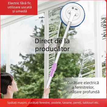 Robot de curățare a ferestrelor – wireless, telescopic, pentru uz casnic; Brand: Other; Mărci private licențiate: Nu