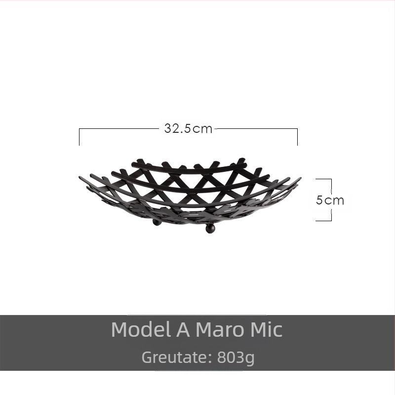 Platou de fructe din oțel inoxidabil, design modern în stil Nordic, aspect luxos ușor; Brand Joint Carpenter; Stil Simplu; Lansare: primăvara 2020; Calitate: Clasa întâi