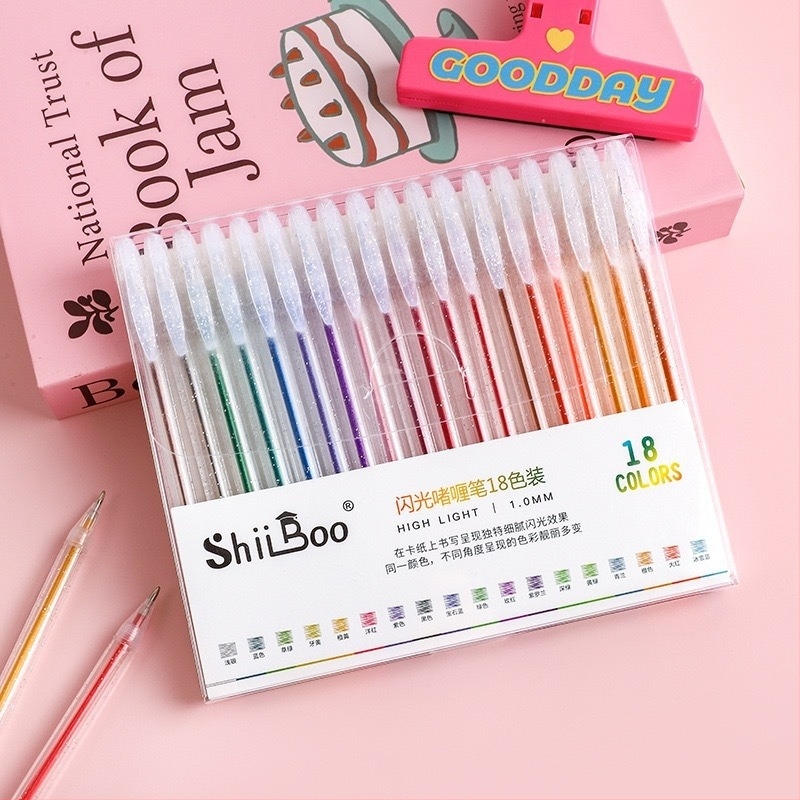 Starlight pix gel glitter - corp din plastic, ambalat în cutie, neșters