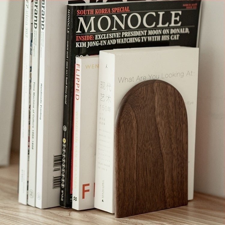 Block Book – Suport de cărți din lemn pentru birou, pentru studenți; Model Block Book; Material: Lemn; Greutate netă: 0.35