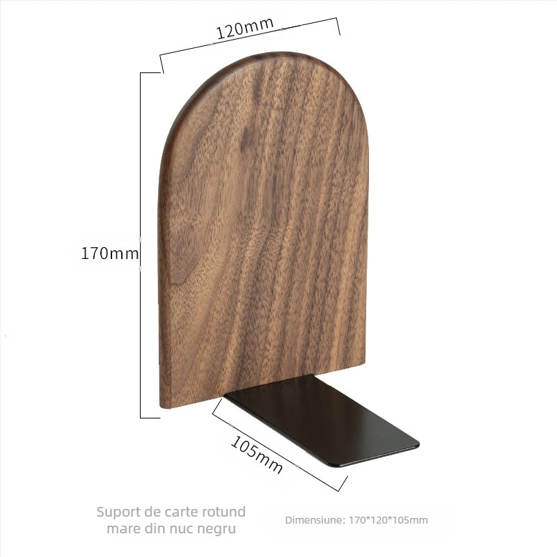 Block Book – Suport de cărți din lemn pentru birou, pentru studenți; Model Block Book; Material: Lemn; Greutate netă: 0.35