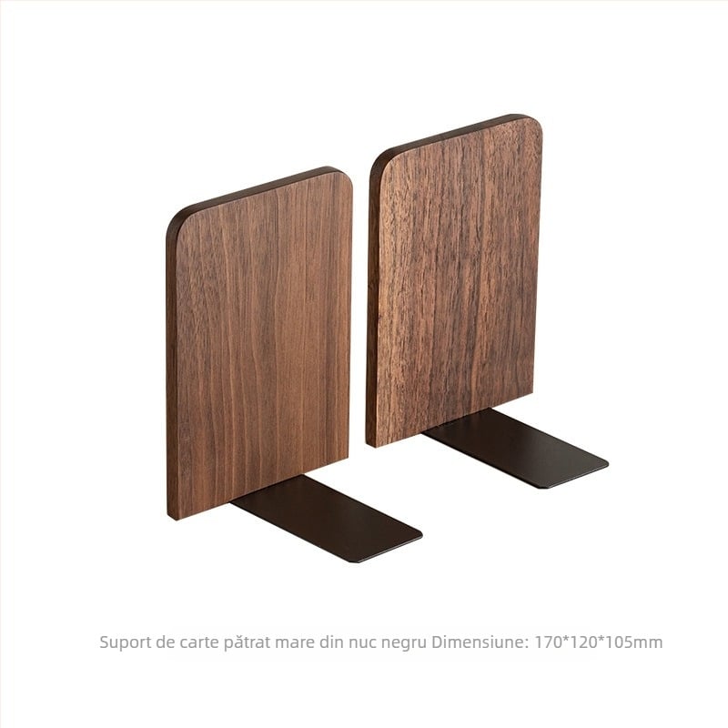 Block Book – Suport de cărți din lemn pentru birou, pentru studenți; Model Block Book; Material: Lemn; Greutate netă: 0.35