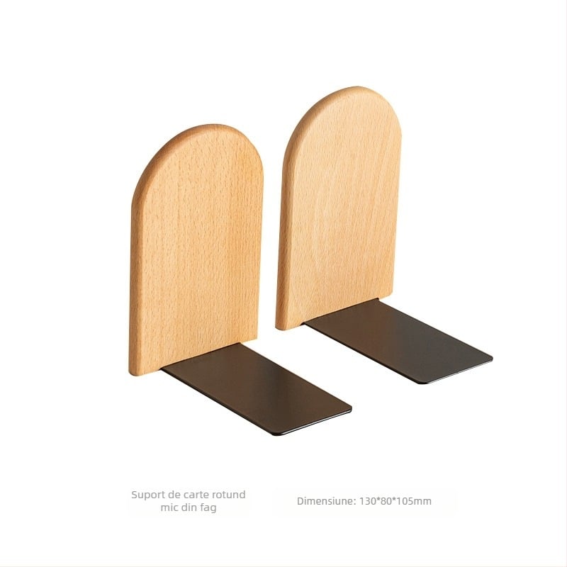 Block Book – Suport de cărți din lemn pentru birou, pentru studenți; Model Block Book; Material: Lemn; Greutate netă: 0.35