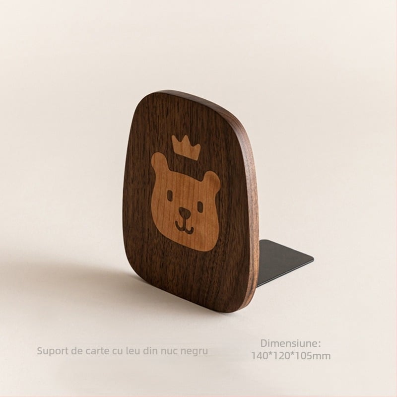 Block Book – Suport de cărți din lemn pentru birou, pentru studenți; Model Block Book; Material: Lemn; Greutate netă: 0.35