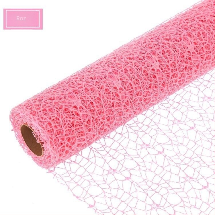 Mullinsen – perdea decorativă pentru grădiniță, panglică din material textil cu plasă pentru fundalul pereților