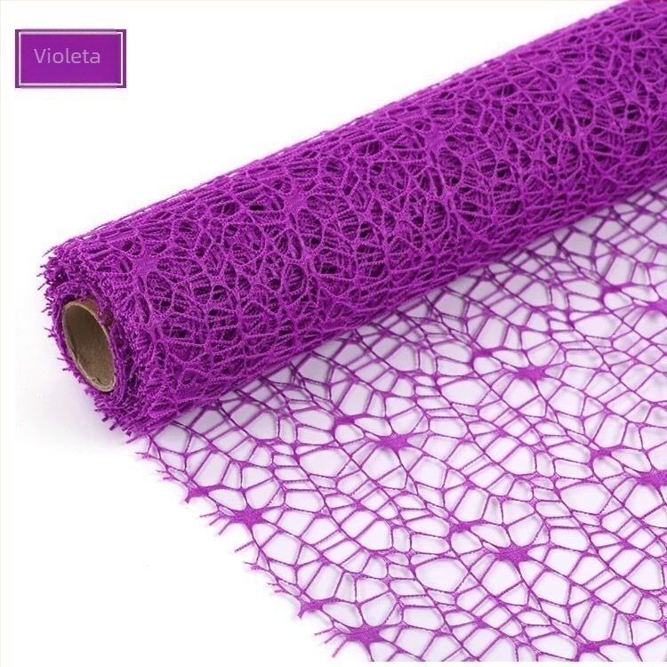 Mullinsen – perdea decorativă pentru grădiniță, panglică din material textil cu plasă pentru fundalul pereților