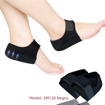 SM120 Pernă de călcâi din silicon pentru încălțăminte – țesătură diving + gel, potrivit pentru sneakers, bocanci, încălțăminte casual; stil: pernă de călcâi; pentru toate anotimpurile