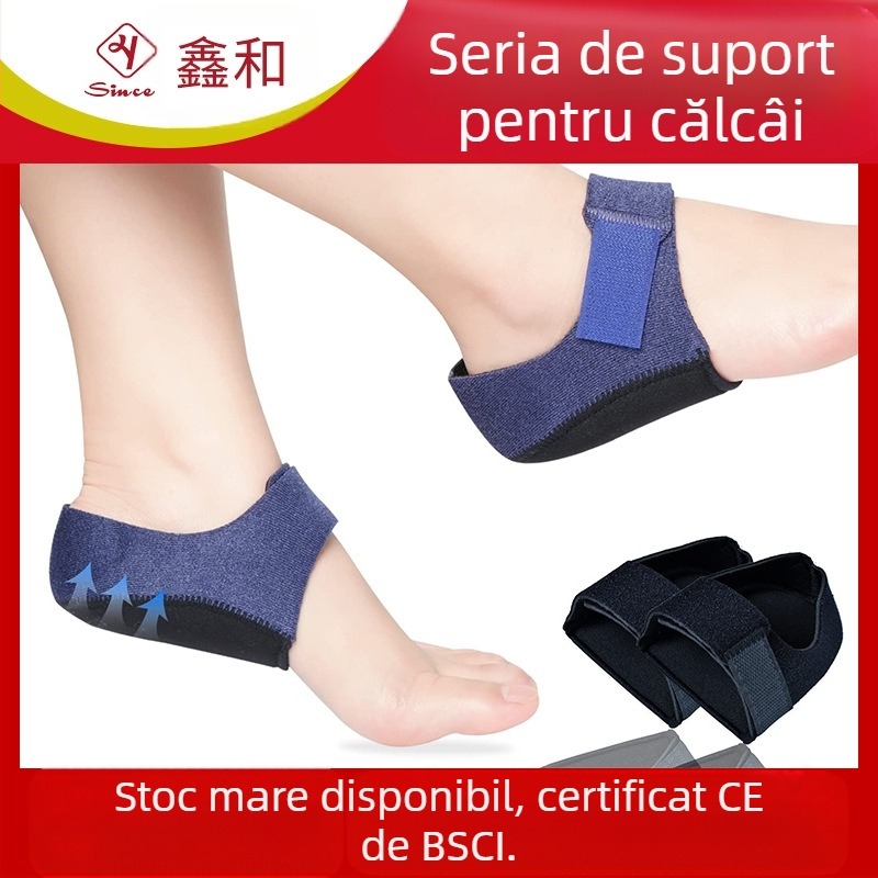 SM120 Pernă de călcâi din silicon pentru încălțăminte – țesătură diving + gel, potrivit pentru sneakers, bocanci, încălțăminte casual; stil: pernă de călcâi; pentru toate anotimpurile