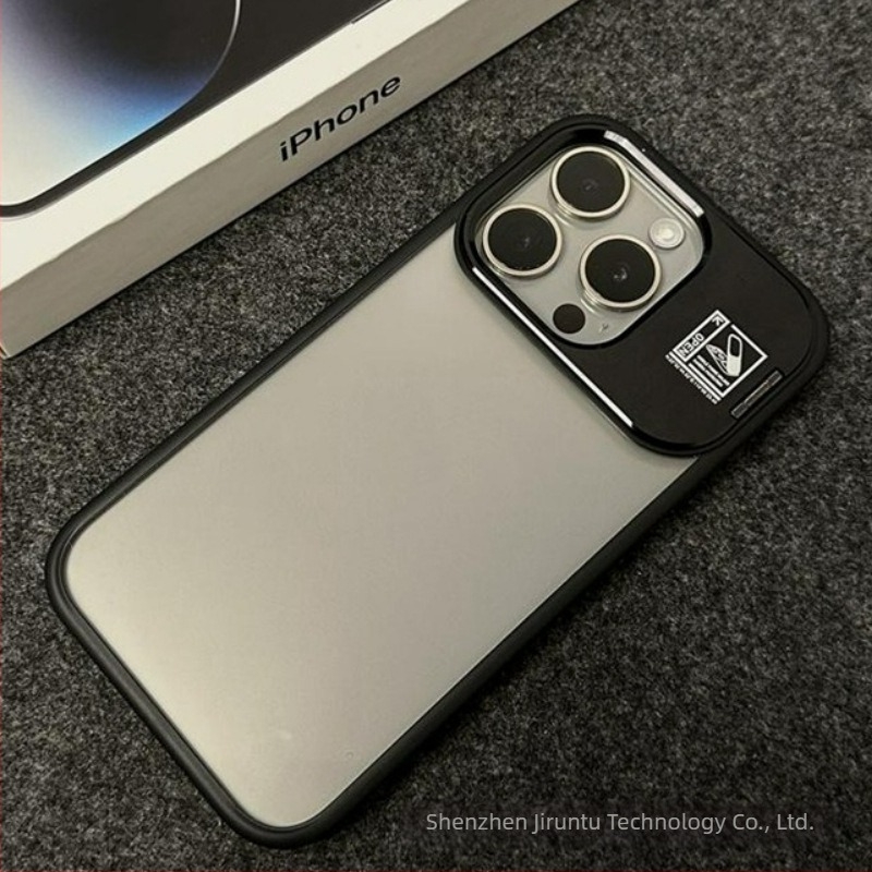 Husă pentru iPhone 14 Pro Max cu suport pliabil și atașament MagSafe, material PC, protecție împotriva șocurilor, antiamprentă