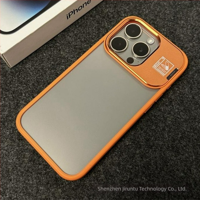 Husă pentru iPhone 14 Pro Max cu suport pliabil și atașament MagSafe, material PC, protecție împotriva șocurilor, antiamprentă