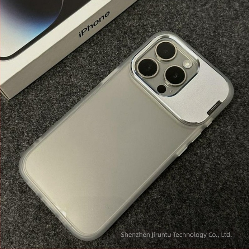 Husă pentru iPhone 14 Pro Max cu suport pliabil și atașament MagSafe, material PC, protecție împotriva șocurilor, antiamprentă