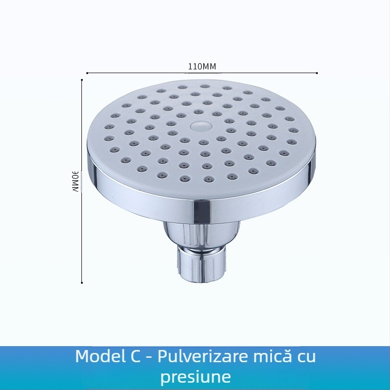 Cap de duș ABS, economisire a apei, montaj pe perete, stil nou chinezesc