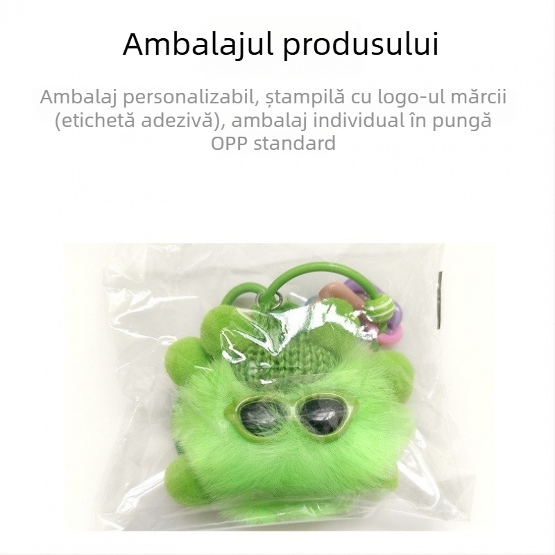 Pandantiv plușat cu elf – accesoriu drăguț, breloc pentru telefon și geantă, cadou potrivit