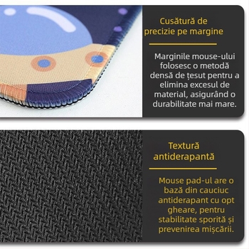 Covoraș de birou din cauciuc natural, anti-derapant, pe o singură față, brand wkUK, model hgkrkhgr