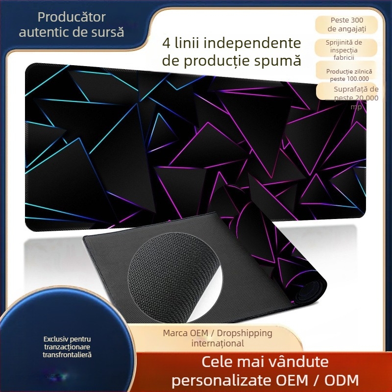 Covoraș de birou din cauciuc natural, anti-derapant, pe o singură față, brand wkUK, model hgkrkhgr