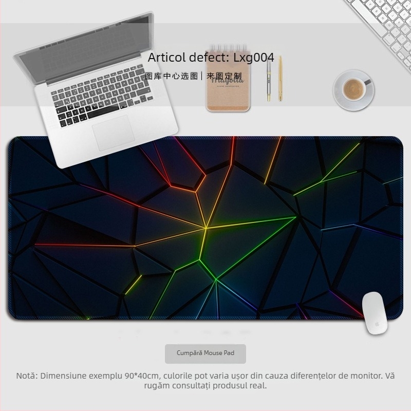 Covoraș de birou din cauciuc natural, anti-derapant, pe o singură față, brand wkUK, model hgkrkhgr