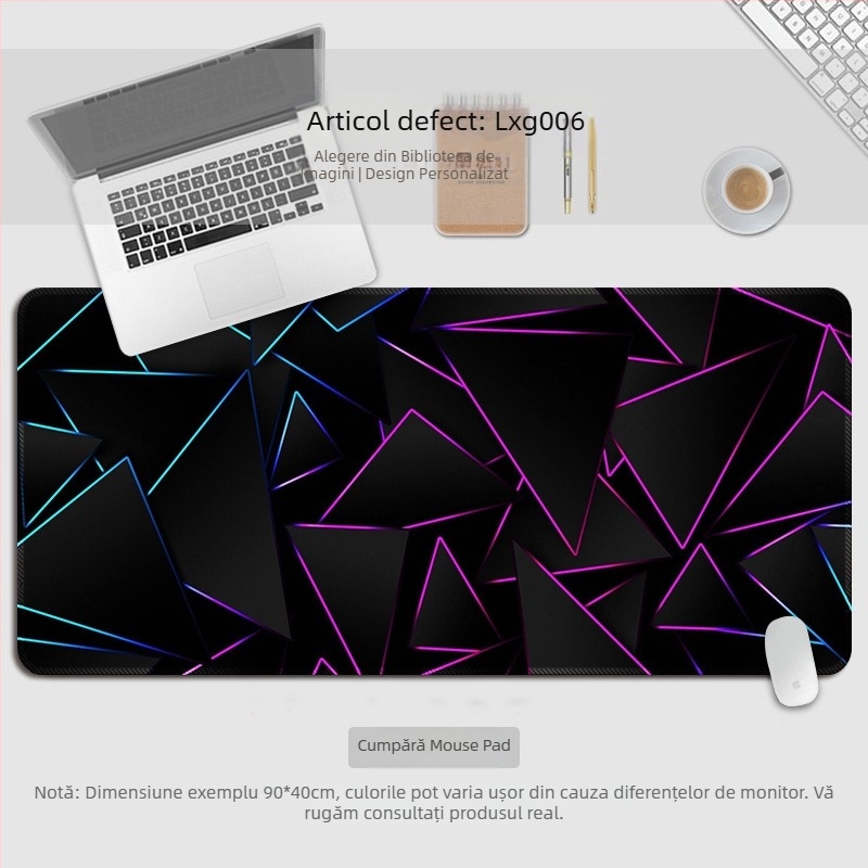 Covoraș de birou din cauciuc natural, anti-derapant, pe o singură față, brand wkUK, model hgkrkhgr