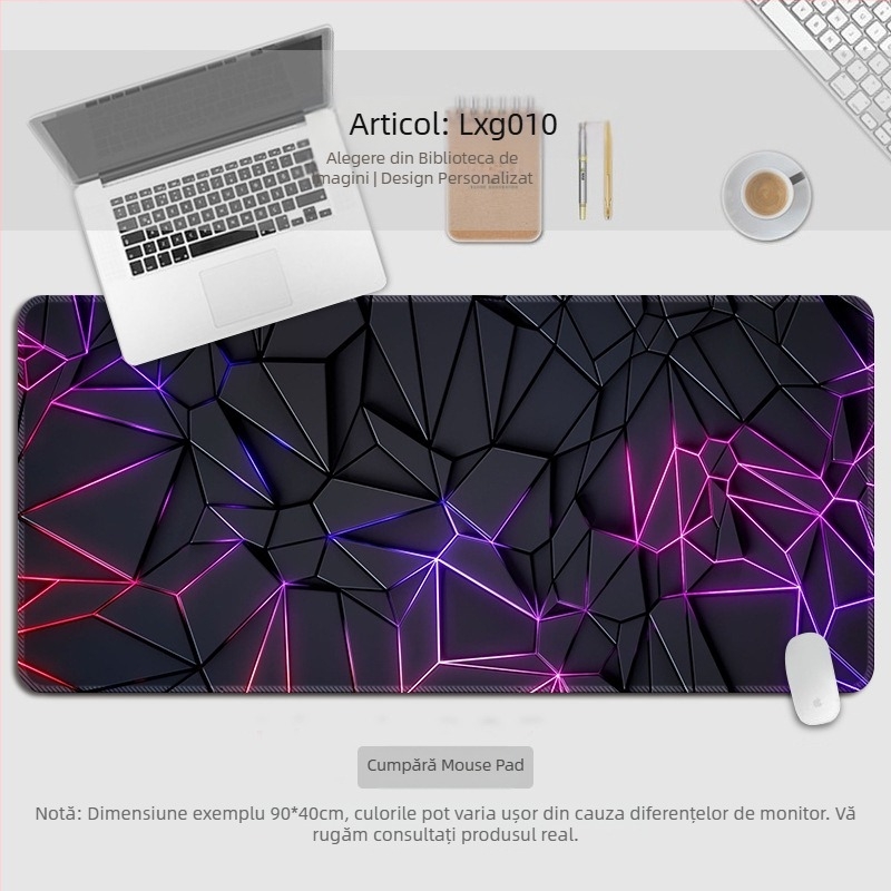 Covoraș de birou din cauciuc natural, anti-derapant, pe o singură față, brand wkUK, model hgkrkhgr