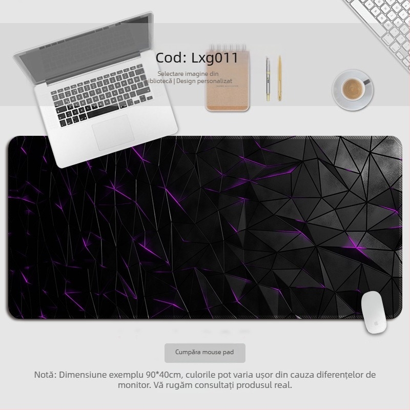 Covoraș de birou din cauciuc natural, anti-derapant, pe o singură față, brand wkUK, model hgkrkhgr