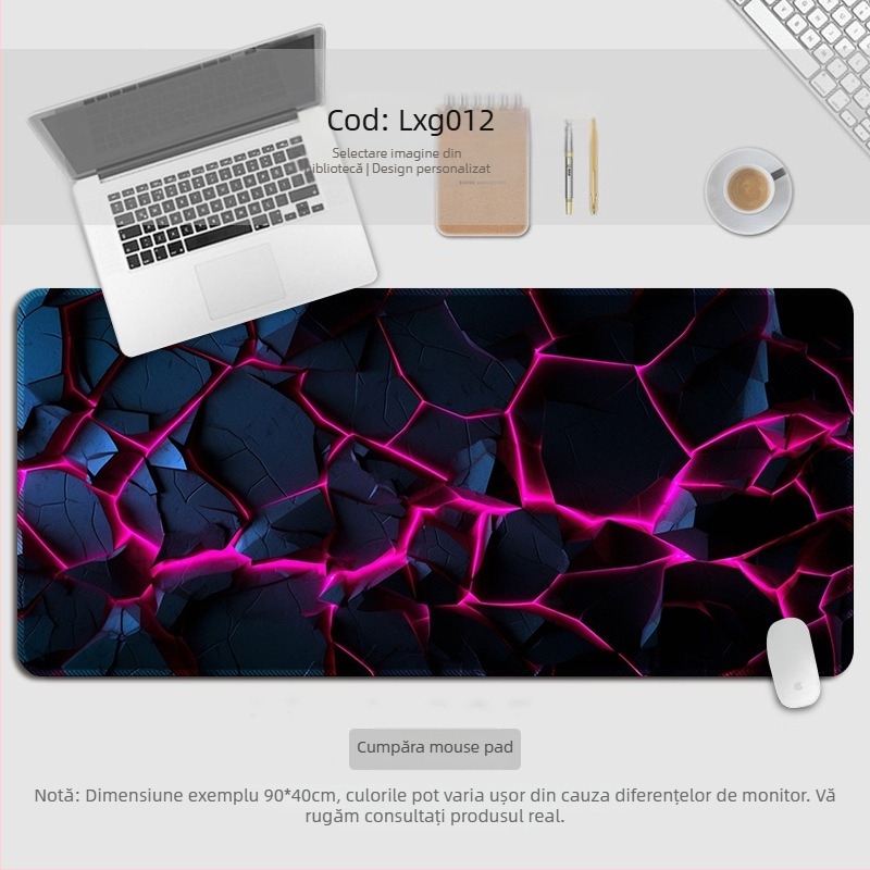 Covoraș de birou din cauciuc natural, anti-derapant, pe o singură față, brand wkUK, model hgkrkhgr