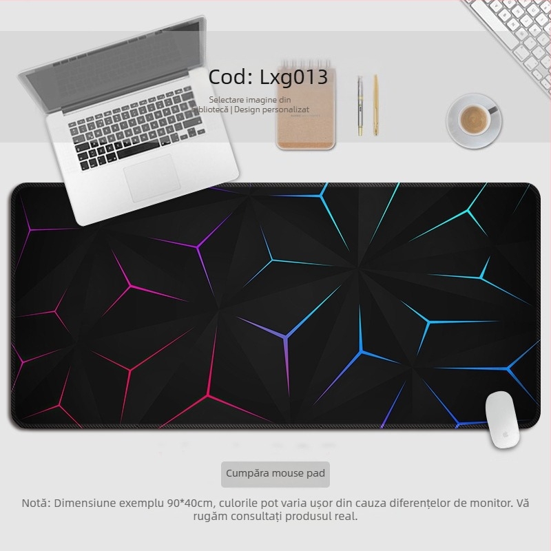 Covoraș de birou din cauciuc natural, anti-derapant, pe o singură față, brand wkUK, model hgkrkhgr