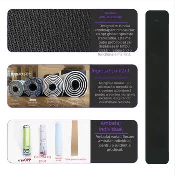 Covoraș de masă din cauciuc natural, anti-alunecare, imprimare prin transfer termic, personalizat după desen, model 588