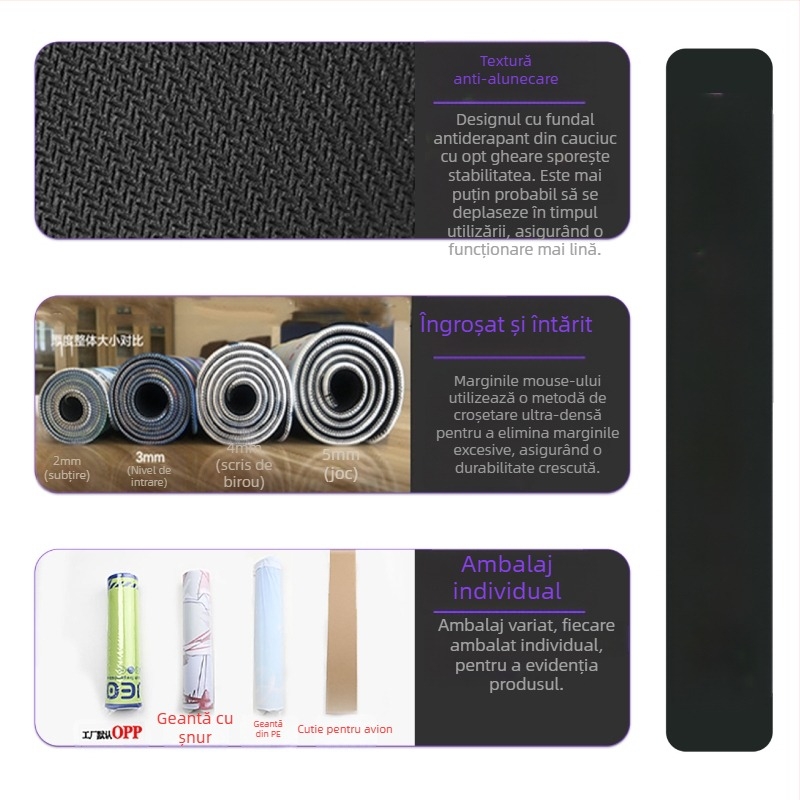 Covoraș de masă din cauciuc natural, anti-alunecare, imprimare prin transfer termic, personalizat după desen, model 588