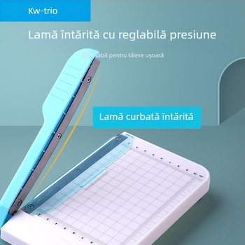 Kedeyou 13933K Tăietor de hârtie și fotografii, tip lamă, din plastic