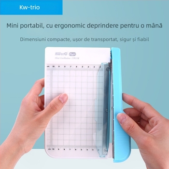 Kedeyou 13933K Tăietor de hârtie și fotografii, tip lamă, din plastic