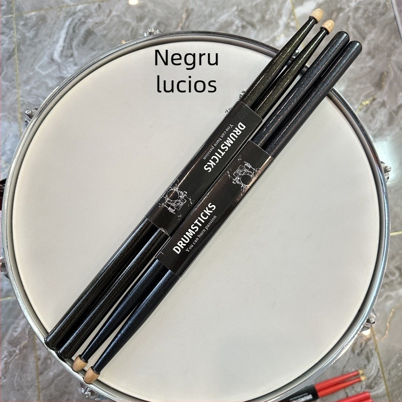 Bețe de tobe din arțar, model 5A/7A, ambalaj cu suport pentru carduri, JK brand