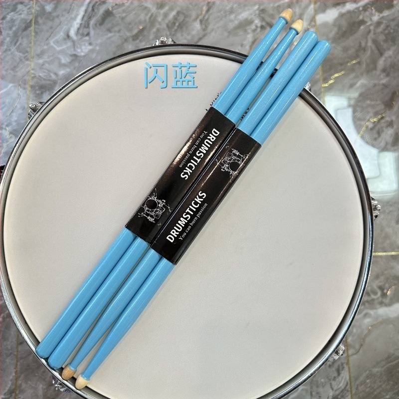 Bețe de tobe din arțar, model 5A/7A, ambalaj cu suport pentru carduri, JK brand