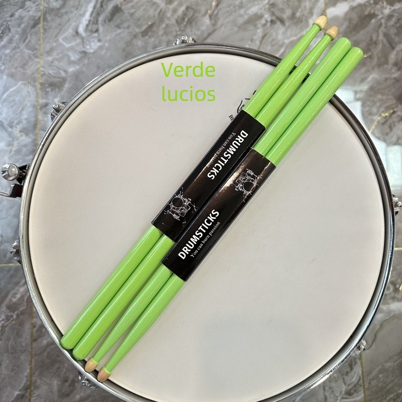 Bețe de tobe din arțar, model 5A/7A, ambalaj cu suport pentru carduri, JK brand