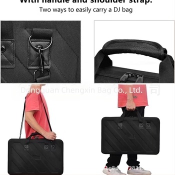 Geantă de depozitare pentru echipament DJ, material EVA, construcție cusută, compatibil cu echipamentul DJ, greutate 0,98 kg