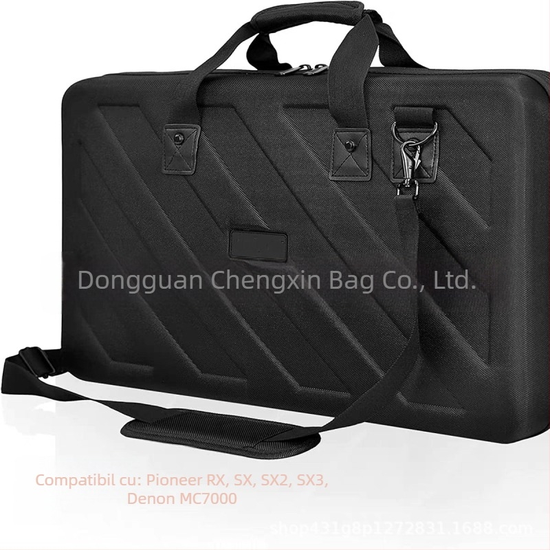 Geantă de depozitare pentru echipament DJ, material EVA, construcție cusută, compatibil cu echipamentul DJ, greutate 0,98 kg