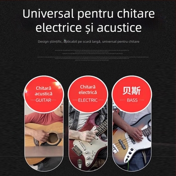 Curea de chitară brodată în stil etnic, din bumbac, potrivită pentru chitare și bas