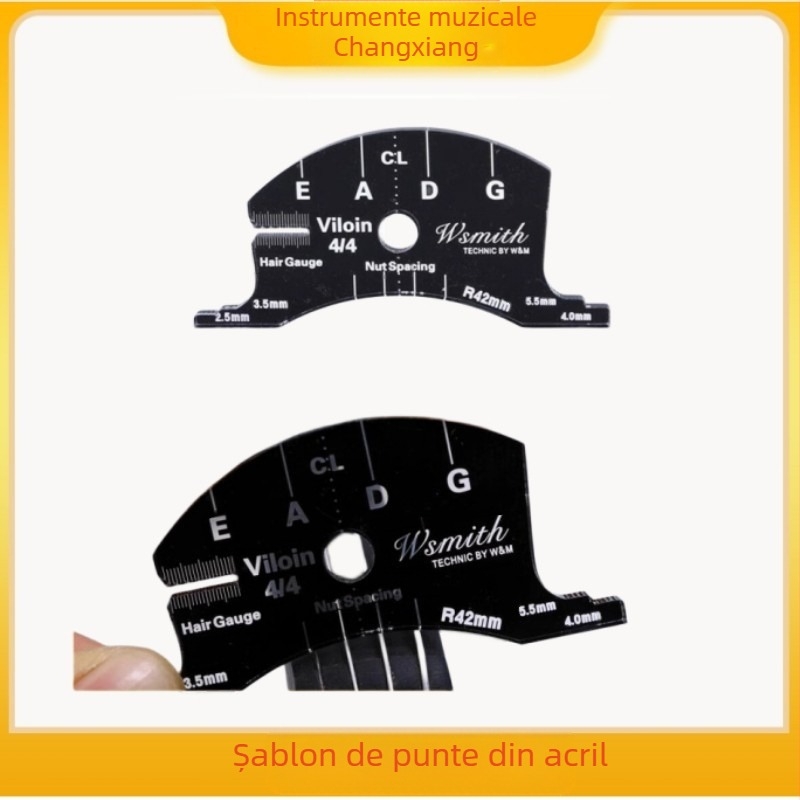 Șablon acrilic de referință pentru repararea codului pian – Imagining Musical Instruments, Hengshui, provincia Hebei; pentru instrumente muzicale