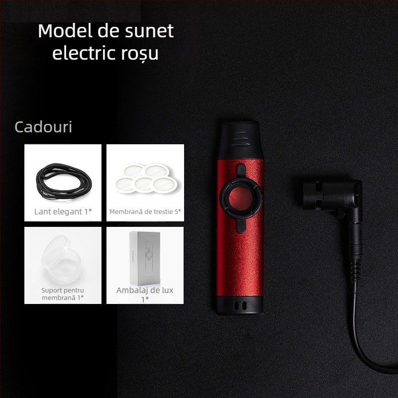 DBAO kazoo DK-11/DK-12/DK-83, corp ABS (DK-12), corp metalic (DK-11/83), muștiuc din rășină alimentară