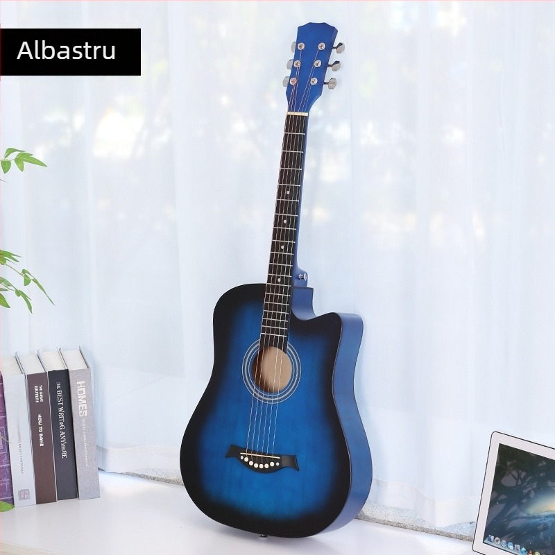 Chitară acustică, model 38C, 38 inch, corp și spate din Basswood