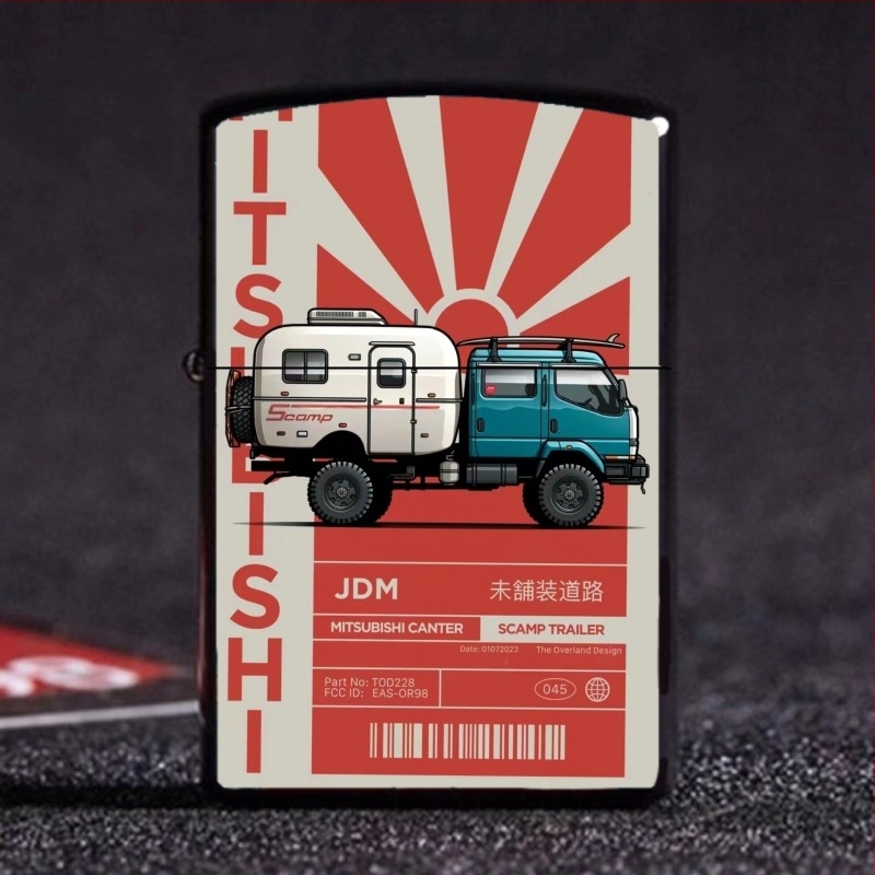 Aprindător cu kerosen pentru camping în aer liber, corp metalic rezistent la vânt, cu recipient de combustibil