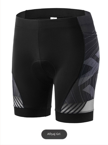 Șorturi de ciclism pentru mountain bike cu pernă din silicon, respirante (Vară; Unisex; Pentru ciclism)