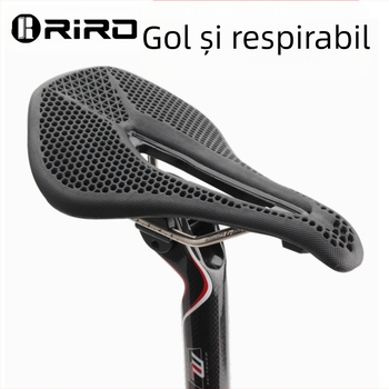 Șa de bicicletă RIRO, model RIRO; material: fibră de nailon EPU cu arc din oțel; potrivit pentru biciclete de munte.